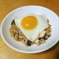 クック9BD0HE☆'s cooksnap of when they made ガパオご飯（タイ風バジル炒めご飯）.