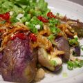 ゴメ子's cooksnap of when they made ★ベトナム風焼きナス★さや流で.
