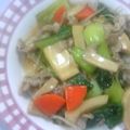 こうma's cooksnap of when they made たけのことチンゲン菜の中華炒め.