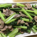 こう☆ゆい☆じんママ's cooksnap of when they made 簡単!☆砂肝と小松菜の中華炒め.