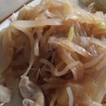 アキとピロ's cooksnap of when they made 簡単！糸こんと豚バラの炒め物.