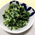 フジぽん's cooksnap of when they made 大根葉のめんつゆマヨ♪.