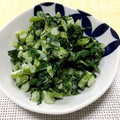 フジぽん's cooksnap of when they made 大根葉のめんつゆマヨ♪.