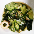クックNSB11P☆'s cooksnap of when they made 定番料理【たっぷりワカメの酢の物】.