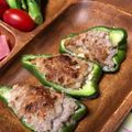 ママかちゃん's cooksnap of when they made 簡単！ ピーマンの肉詰め超時短バージョン.