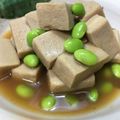HAZ05's cooksnap of when they made 簡単♪高野豆腐の柚子胡椒あんかけ.