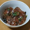 たちんぺ's cooksnap of when they made 簡単♪和風サーモンユッケ丼.