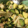 きょんこぷーこ's cooksnap of when they made ＊ズッキーニときゅうりのサラダ＊.