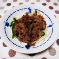 ﾁｲﾁｬﾝﾏﾏ's cooksnap of when they made ☆もやしとピーマン炒めとがっつり焼肉.