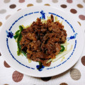 ﾁｲﾁｬﾝﾏﾏ's cooksnap of when they made ☆もやしとピーマン炒めとがっつり焼肉.