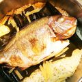 フレブル☆くぅー's cooksnap of when they made 簡単！早い！圧力鍋で鯛めし.