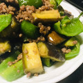 miziyui's cooksnap of when they made 簡単おかず♡茄子とひき肉の胡麻味噌炒め.