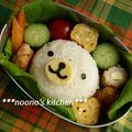 ののぉ's cooksnap of when they made ★フラワー(≖益≖)♡キャラ弁★.