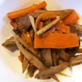 kotokoto20's cooksnap of when they made 【絶品】一品！牛肉ごぼう.