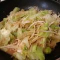 さくら雪山's cooksnap of when they made もやしとキャベツだけ！味付き野菜炒め♡.