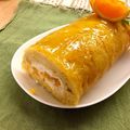 でりぞね's cooksnap of when they made 爽やかな香り立つオレンジロールケーキ.