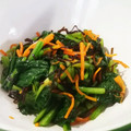 tamispada's cooksnap of when they made ほうれん草の塩昆布のお浸し.
