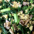 都茂美's cooksnap of when they made 小松菜とベーコンと卵の中華炒め.