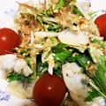 ☆suzuka☆'s cooksnap of when they made やみつき！5分で水菜と大根の鰹胡麻サラダ.