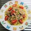 もぐ・ω・くま's cooksnap of when they made やわらか豚冷しゃぶのパスタサラダ.