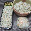 ジョングレ's cooksnap of when they made 1歳生桜海老の磯おにぎり.