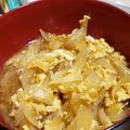 クックNF70WW☆'s cooksnap of when they made 新たまねぎの卵とじ.