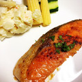 すもも漬け's cooksnap of when they made 鮭のマヨ味噌焼き★.