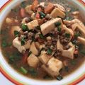 swisskiss's cooksnap of when they made 【辛くない】和風麻婆豆腐【合わせ調味料】.
