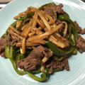 otorisama's cooksnap of when they made 簡単中華・普通の青椒肉絲（牛肉）.