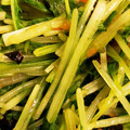 プリン大好き♪'s cooksnap of when they made 水菜の梅おかか和え（覚書）.