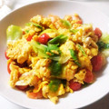 オアシス☆彡's cooksnap of when they made 海老とレタス＊中華風卵炒め.