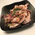 おざわもん's cooksnap of when they made 簡単一品&おつまみ☆イカの下足明太子焼き.