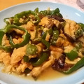 koara☺'s cooksnap of when they made ナスとピーマンの味噌卵とじ.