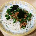 なち1225sd's cooksnap of when they made ふわふわ納豆の冷うどん.