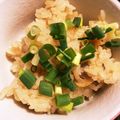 Chebsky's cooksnap of when they made あさりご飯.
