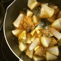 クックO7UFZH☆'s cooksnap of when they made 梨湖のサバ大根味噌煮込み.