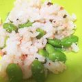 ☆はあ☆'s cooksnap of when they made 焼きタラコと枝豆の混ぜご飯おにぎり^ ^.