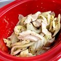 まこっく's cooksnap of when they made 簡単☆ささみとキャベツのヘルシーサラダ.