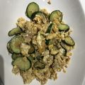 クックC9ZFTA☆'s cooksnap of when they made ズッキーニとツナの卵炒め.