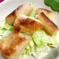 みっくママ's cooksnap of when they made おあげさんとキャベツの醤油蒸し.