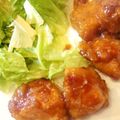 ゆうきあおりんご's cooksnap of when they made 鶏の照り焼き♪大葉と梅干でさっぱり風.
