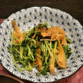 アルカママ's cooksnap of when they made 簡単☆人参と豆苗の胡麻和え♪.