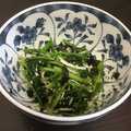 ☆こまっと☆'s cooksnap of when they made ほうれん草の海苔しらすお浸し(^^).