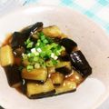 まぶたん's cooksnap of when they made 揚げ茄子のあんかけ＝台湾家庭料理.