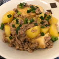 ままいぬ's cooksnap of when they made おじゃがと厚揚げのひき肉味噌あんかけ.