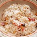 おか～さん's cooksnap of when they made 炊飯器でピラフ風.