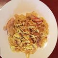 食いしん坊Cocco's cooksnap of when they made リカちゃんサイズ♡野球シリꕤ今里焼きそば.