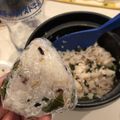 kikamata's cooksnap of when they made 三陸の香り♡茎わかめとごま油のおにぎり.