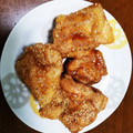 こうごんじ's cooksnap of when they made ぅんまい！からあげ☆お福の唐揚げ再現♪.