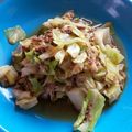 ぴあののりこ's cooksnap of when they made キャベツと合いびき肉のピリ辛炒め☆.